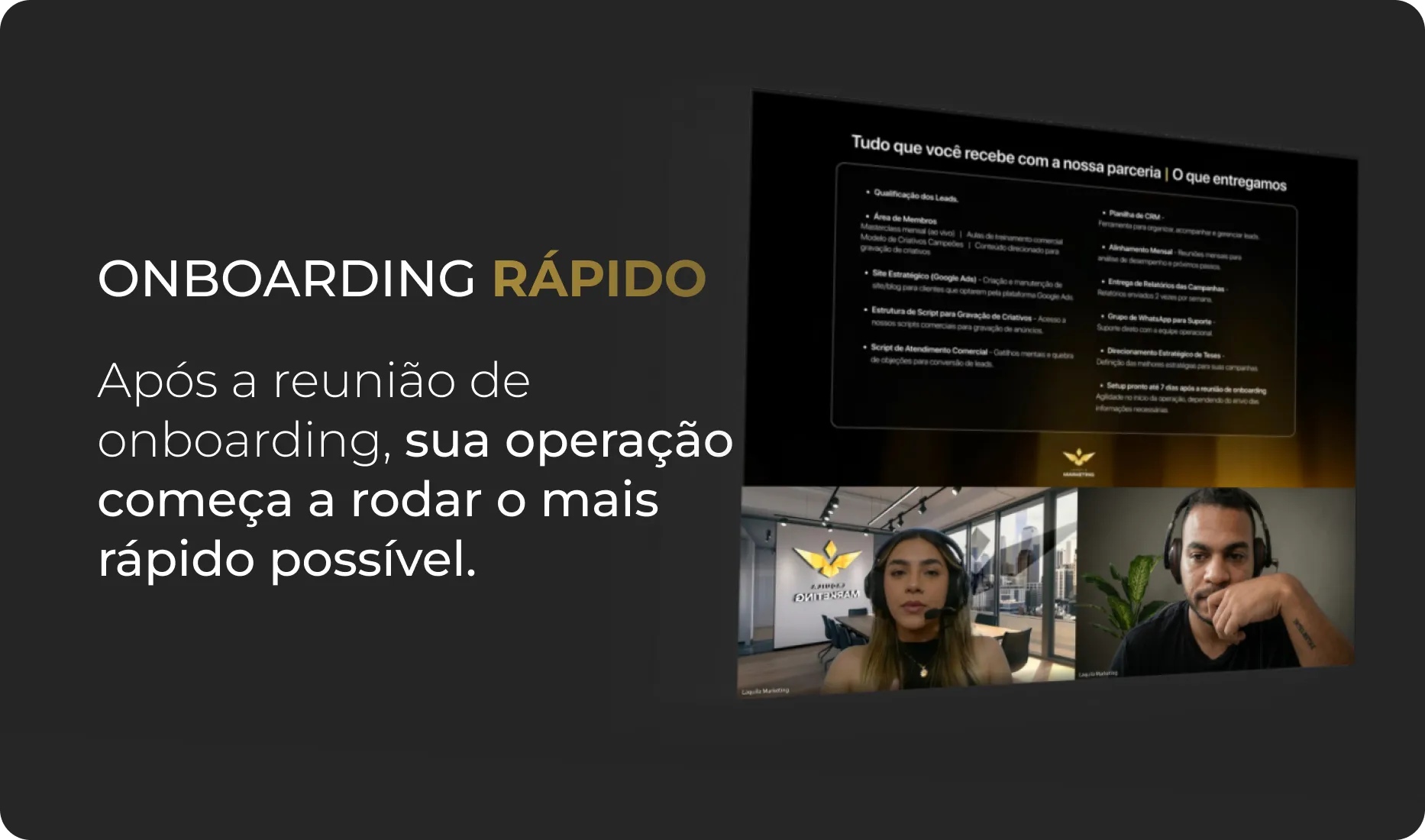 Onboarding Rápido